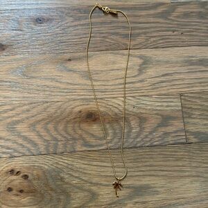 Electric Picks palm necklace